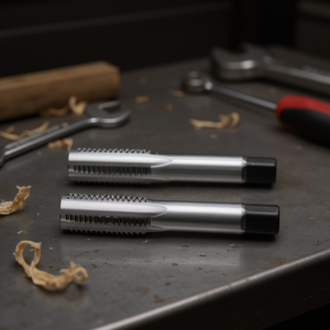 Set di 2 Maschiatura in Acciaio Cromato a Passo Fine per Sgrossatura e Finitura - Product Image 3