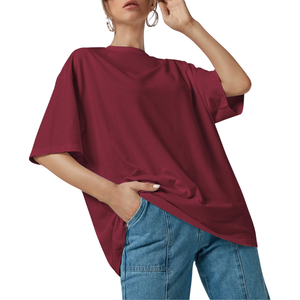 Camiseta de verano personalizada para mujer OEM algodón 3D Puff impreso logotipo ecológico Premium suave transpirable suministro del fabricante a granel - Product Image 1