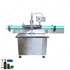 Machine de cachetage automatique de rétrécissement de bouche de bouteilles de verre de vin de raisin de couvercle de feuille de plastique de HYPS-1R PVC et de PE