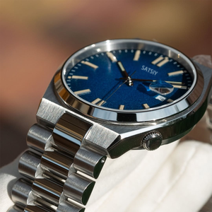 Công Dân nam thép không gỉ Tự động cơ khí phong trào Xem với Sapphire kính 22mm ban nhạc Chiều rộng con trỏ quay số hiển thị - Product Image 2