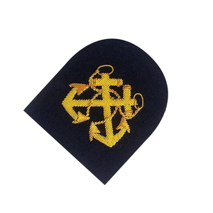 <b>Top</b> Quality Custom Made Hand Made Embroidery Bullion Badges New Style OEM Service Embroidered Badge - Product Image 3