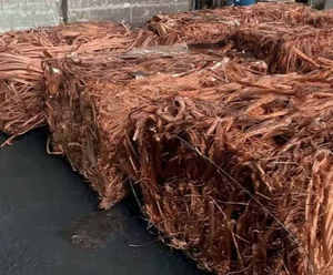 Chatarra de Alambre de Cobre 99.99% Puro, Alambre de Cobre Brillante en Catódico a Granel, Cobre T2 para Uso Industrial, MOQ 50 Toneladas, Número de Modelo 2548EE - Product Image 2