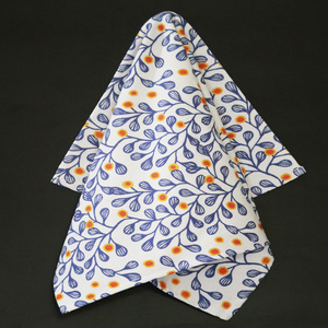 Toalla de cocina de secado rápido ecológica de 100% algodón Toalla de golf tejida floral personalizada para uso en la cocina - Product Image 2