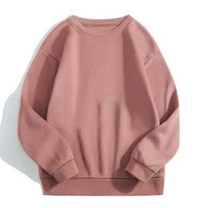 Sweat-shirt en coton de couleur unie, nouveau design, vente en gros de sweat-shirt pour femmes, sweat à capuche pour femmes, sweat-shirt pour femmes - Product Image 5