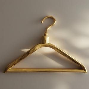 Cintre en laiton robuste à un seul niveau pour suspendre les manteaux, les vestes, les vêtements, durable pour les balcons et les magasins de vêtements - Product Image 2