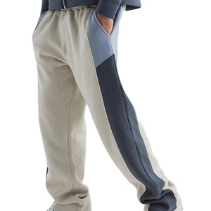 Venta al por mayor: Pantalones de lona casuales para hombre, diseño de calle con paneles laterales, dos bolsillos, corte regular, ligeros, cálidos para otoño - Product Image 1