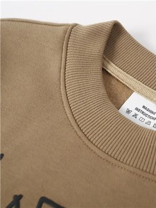 เสื้อสเวตเตอร์ผ้าเกล็ดปลาขนาดใหญ่สำหรับผู้ชายผ้าคอตตอน100% มีฮู้ดผ้าหนาพิมพ์ลายสกรีนผ้าไหมคุณภาพสูงสำหรับฤดูหนาว - Product Image 4
