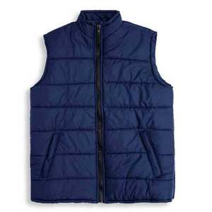 แจ็คเก็ตพัฟเฟอร์แบบกลับด้านได้ ไม่มีแขน น้ำหนักเบา สำหรับผู้ชาย ดีไซน์สั่งทำได้ ยอดนิยม สำหรับใส่ในโอกาสทางการ หรือกิจกรรมกลางแจ้ง กันลม กันน้ำ เหมาะสำหรับฤดูใบไม้ผลิ - Product Image 2