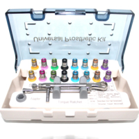 Descuentos profundos de fábrica implante Dental herramienta de restauración Universal odontología Kit quirúrgico llave dinamométrica destornilladores Kit de dentista