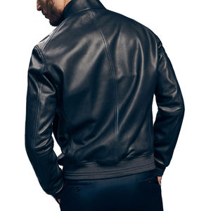 Chaqueta de Motocicleta de Cuero para Hombre de Alta Calidad, Personalizable OEM, Cuello Alto, Impermeable, Transpirable, de Lona, Venta al Por Mayor - Product Image 6