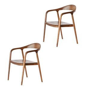 Chaise de salle à manger en bois de teck chaise de salle à manger en bois de frêne chaise de salle à manger de haute qualité du milieu du siècle exportation directe d'usine vers l'amérique - Product Image 6