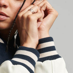 Pièce de superposition légère hiver automne femmes veste universitaire à la mode rétro collège tenue choix coton réversible - Product Image 6