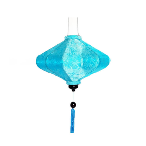 Exquisite Silk <b>Lanterns</b> with Bamboo Frame - Traditional Handmade <b>Rattan</b> <b>Lanterns</b> for Warm Interior Ambience - Product Image 5