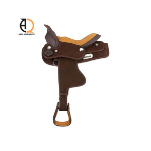 Best Selling High Quality Leather <b>Saddle</b> Western English Horse <b>Saddle</b> Real Leather Horse <b>Saddle</b> - Product Image 3