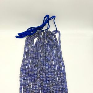 ลูกปัดพลอย tanzanite เหลี่ยมเพชรพลอยจากธรรมชาติขนาด6มม. ถึง8มม.-อัญมณีคุณภาพระดับพรีเมี่ยมจากธรรมชาติ100% สำหรับทำเครื่องประดับ - Product Image 3