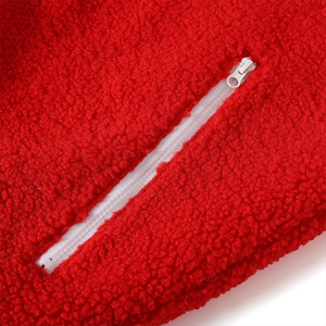 Veste Bomber Sherpa Réversible Delta Premium Bicolore Tendance Universitaire Fraternité Grecque avec Texture Polaire et Logo Avant Printemps - Product Image 3