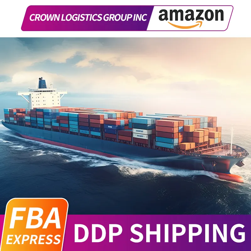 Vente chaude Service Rapide Expédition Internationale Livraison Fret Maritime De La Chine Vers La Pologne Suède Transitaire Amazon Fba