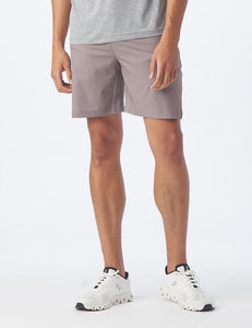 Short 100% coton de couleur unie conçu avec logo personnalisé de haute qualité en gros Short d'entraînement de jogging de gymnastique en plein air - Product Image 1