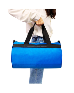 Unisex Letter-Patterned Zipper Polyester Gym <b>Bags</b> Custom Color/Logo Large Capacity Outdoor Sport <b>Bag</b> Gym <b>Bags</b> - Product Image 2