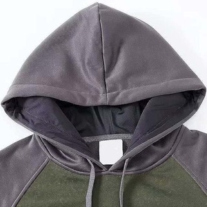Sweats à capuche de mode de haute qualité Logo personnalisé 2025 prix usine sur mesure vente chaude contraste couleur hommes pas cher prix Hoodies - Product Image 3