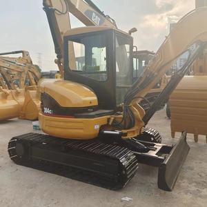 Mini-excavatrice sur chenilles CAT d'occasion de 6 tonnes, 0-2000 heures, excavatrice compacte pour la construction - Product Image 5