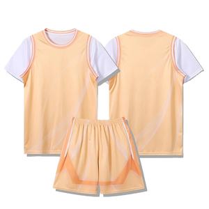 ชุดยูนิฟอร์มบาสเก็ตบอลชาย ระบายอากาศได้ดี ขนาดปรับแต่งได้ กระชับเข้ารูปทุกทิศทาง ชุดฝึกซ้อมบาสเก็ตบอล ลายพิมพ์แบบรีดร้อน - Product Image 4