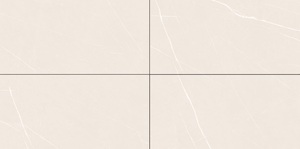 กระเบื้องพอร์ซเลนลายหินอ่อนสไตล์โมเดิร์นสีครีมขนาด60x60ซม. กระเบื้องปูพื้นสำหรับห้อง - Product Image 5