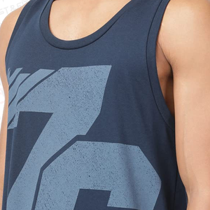 โลโก้ที่กําหนดเองผู้ชายออกกําลังกาย Tank Top แห้งเร็วออกกําลังกาย Stringer Singlet ฟิตเนสยิม Tank Top - Product Image 4