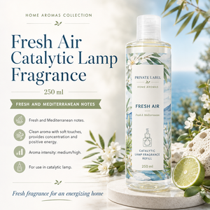 Lámpara Catalítica de Aire Fresco con Fragancia de Marca Privada 250ml OEM |   Recambio de Fragancia para Lámparas Catalíticas |   España UE - Product Image 2