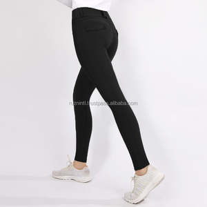 Pantalons d'équitation pour femmes - Culottes d'équitation avec poches, taille haute, extensibles dans quatre directions et à séchage rapide - Product Image 5