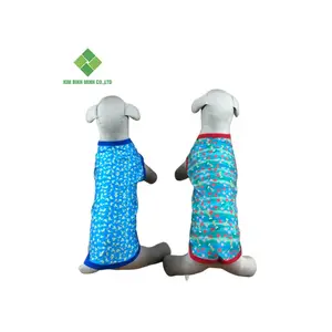 Style de t-shirt à fleurs pour chiens et chiots Tenues d'été en gros de vêtements de luxe fabriqués au Vietnam - Product Image 1