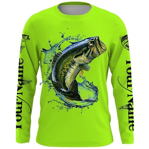 Camisetas de Pesca de Manga Larga para Hombre Adulto, Secado Rápido, Personalizadas, Impresión Digital de Alta Calidad, Protección Solar UPF 50, Antibacterianas y Transpirables - Product Image 2