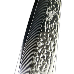 Cuchillo de Chef Japonés de Damasco Personalizado al por Mayor, OEM ODM, Acero con Alto Contenido de Carbono, Mango de Madera, Ambidiestro, Apto para Lavavajillas - Product Image 4