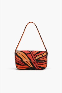 Sac à main décontracté matelassé perlé pour femme avec fermeture ouverte et décoration à paillettes pour l'exportation - Product Image 2
