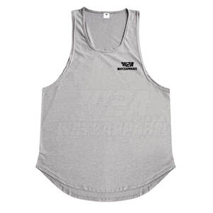 Camiseta sin mangas de gimnasio transpirable de secado rápido al por mayor Camiseta sin mangas de gimnasio de bajo precio Ropa de entrenamiento sin mangas Camiseta sin mangas para hombres - Product Image 1