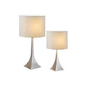 Modern Gold Hollow Out Base Side Table <b>Lamp</b> with White Fabric Shade Table <b>Lamp</b> Floor <b>Lamp</b> Indoor Lighting Smart Lighting Moon - Product Image 6