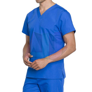 Uniforme Médico de Algodón Cómodo para Mujer, Material Elástico, Diseño Ligero y Ecológico, Estilo Profesional para Uso Hospitalario - Product Image 6