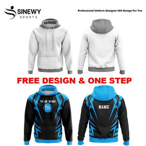 Gran oferta, sudaderas con capucha, sudaderas deportivas de equipo personalizadas, sudaderas de lana de poliéster sublimado, sudaderas deportivas de moda para hombres - Product Image 4