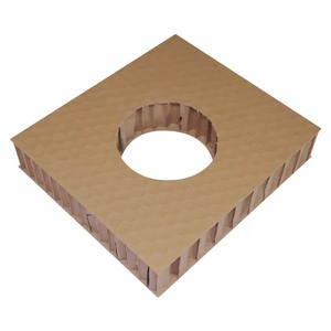 Prix d'usine Conception personnalisée Carton/feuilles d'âme en papier nid d'abeille kraft basse quantité minimale de commande haute résistance Carton ondulé nid d'abeille - Product Image 5