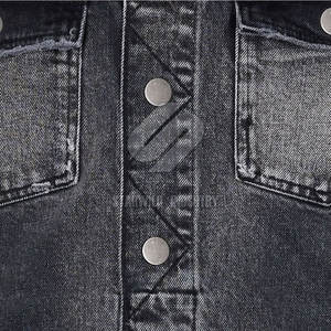 Professional Manufactured Slim Fit <b>Men</b> <b>Jeans</b> <b>Jacket</b> Casual Wear Outdoor Use <b>Men</b> <b>Jeans</b> <b>Jacket</b> With Custom - Product Image 4