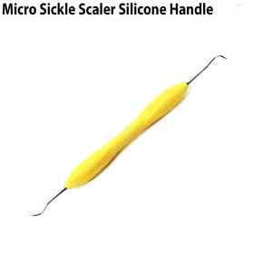Hexa Care Micro sickle Scaler เครื่องทันตกรรมเคลือบซิลิโคนตามหลักสรีรศาสตร์การรักษาโรคปริทันต์ด้วยตนเองรับประกัน2ปี - Product Image 2