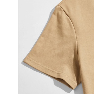 ชุดเสื้อและกางเกงขาสั้นสำหรับผู้ชายเสื้อถักพิมพ์ลายสำหรับฤดูร้อน - Product Image 3