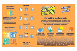 Esponja de Limpieza Scrub Daddy Original FlexTexture con Cara Sonriente, Venta al por Mayor en el Reino Unido - Product Image 3