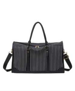 กระเป๋าเดินทางสุดสัปดาห์แบบลำลองหนัง PU คุณภาพสูง ผลิตในปากีสถาน ปิดด้วยซิป สีสันปรับแต่งได้ ดีไซน์พกพาสะดวก - Product Image 1