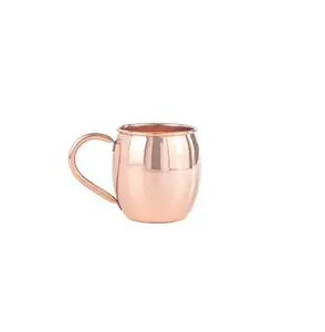 Mule Copper Coated steel Mug Copper Plated Engraved Beer Drinking Stainless Steel Mugs From Indian Supplier at low csot