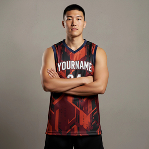 Nouvelle Arrivée 2026 Maillot de Basketball Homme 100% Polyester Personnalisable Nom Logo Sans Manches Respirant Séchage Rapide Grande Taille - Product Image 1