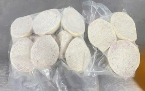 Trozos de taro congelado envasados al por menor, vegetales convenientes para estantes de supermercado y kits de comida de cocina casera rápida - Product Image 6