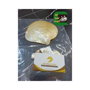 PLAT EN NACRE BLANCHE FAIT À LA MAIN PLAQUE RONDE DU VIETNAM POUR SERVIR AU CAVIAR PREMIUM ET PRÉSENTATION DE TABLE DÉCORATIVE - Product Image 6