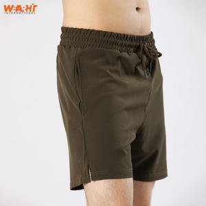 Pantalones cortos de baño solubles para hombres, bañadores elásticos, pantalones de playa para surfear, servicio OEM al por mayor - Product Image 2