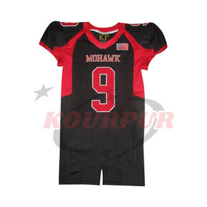 Uniforme de football américain 7v7 Maillot de football américain rembourré de qualité supérieure avec pantalon de qualité supérieure du fournisseur en gros - Product Image 1